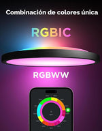 Plafón Inteligente Govee RGBIC LED 12 Pulg 2400LM WiFi