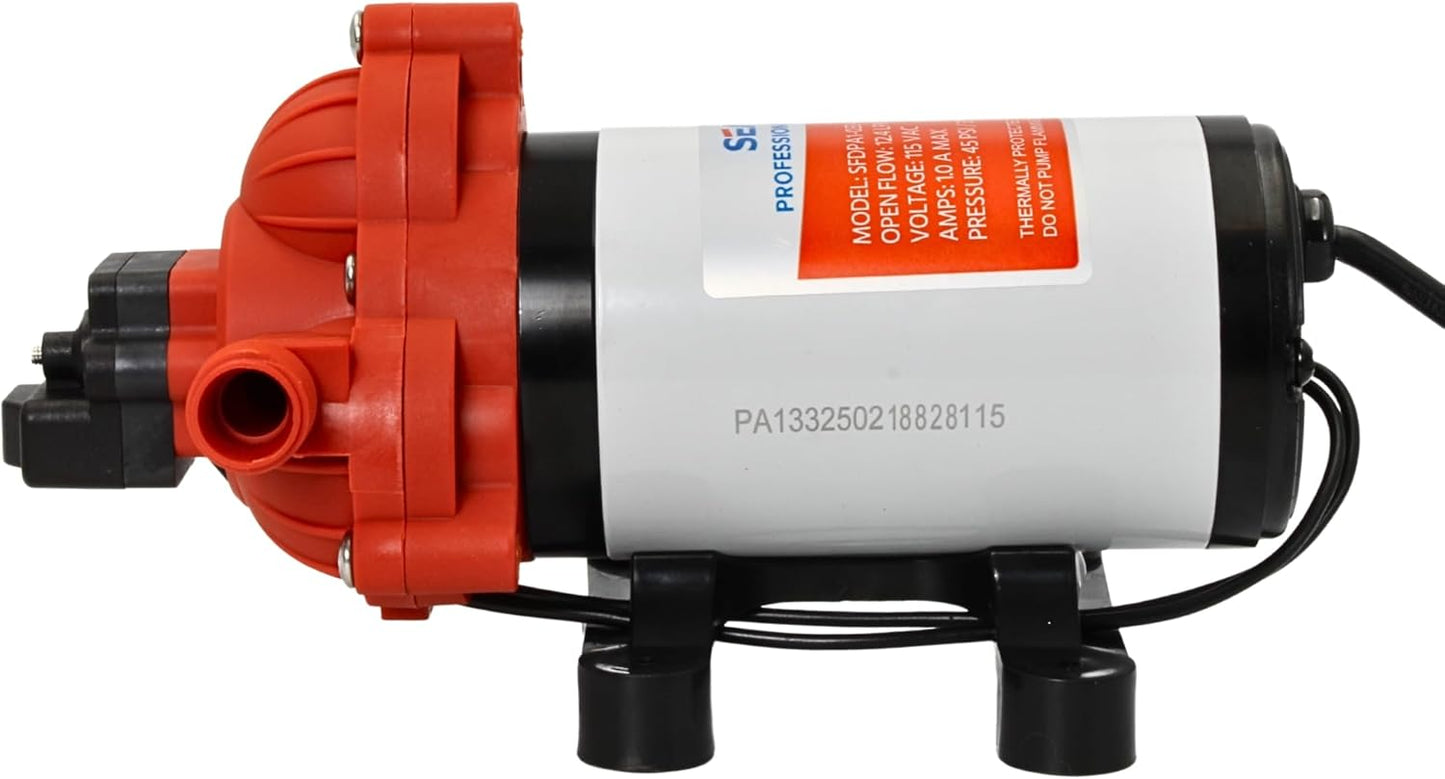 SEAFLO - Bomba de presión de agua de la serie 33 – 115 V CA.