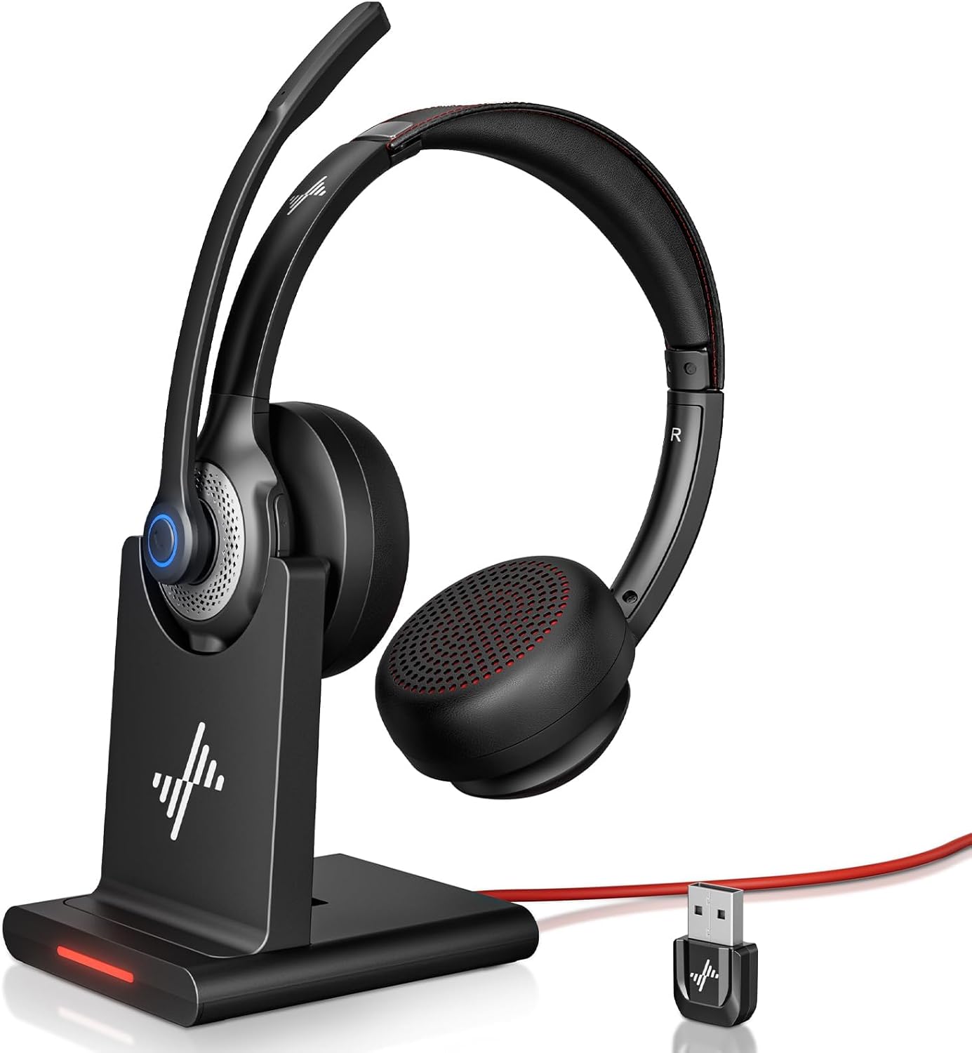 JIAMQISHI - Auriculares Inalámbricos con Micrófono.