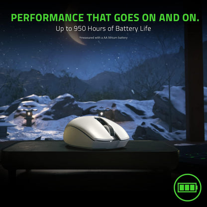 Razer Orochi Mouse Ratón Gamer Inalámbrico, White Edition