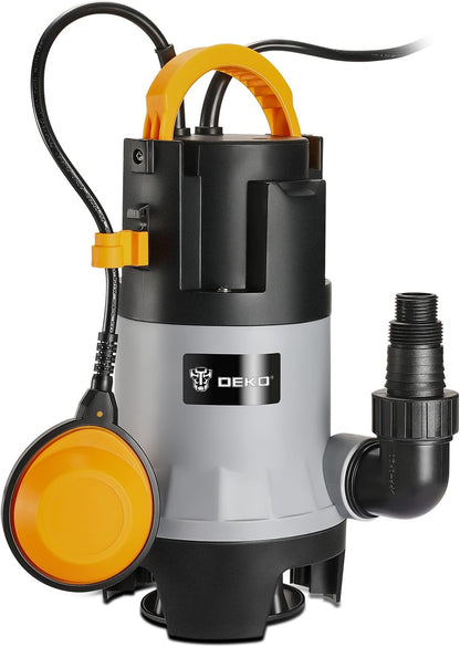 Bomba de sumidero DEKOPRO, bomba de agua sumergible de 750 W.(USADA)