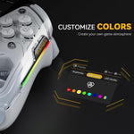 Control Gamer Inalámbrico ManbaOne Con Pantalla RGB Hall Effect 1800