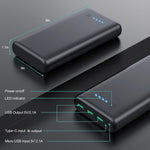 Batería portatil 36800 mAh 3 Salidas