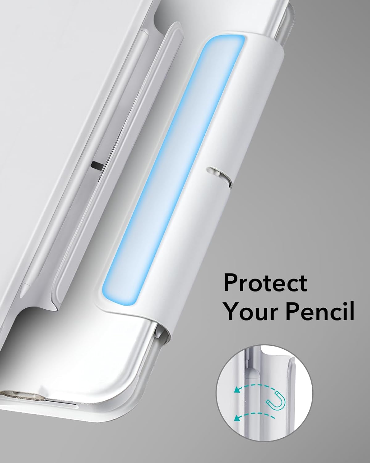 Funda para iPad Pro de 11", teclado (M4, 2024),magnético desmontable.