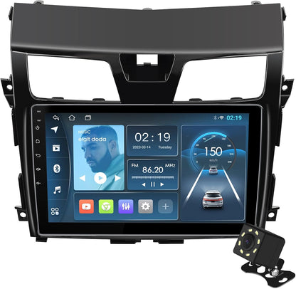 Estéreo para coche Nissan Altima 2013, Camara trasera, Carplay.