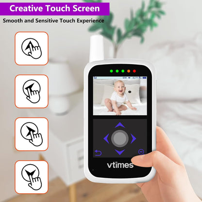 Monitor de bebe VTimes visualización táctil