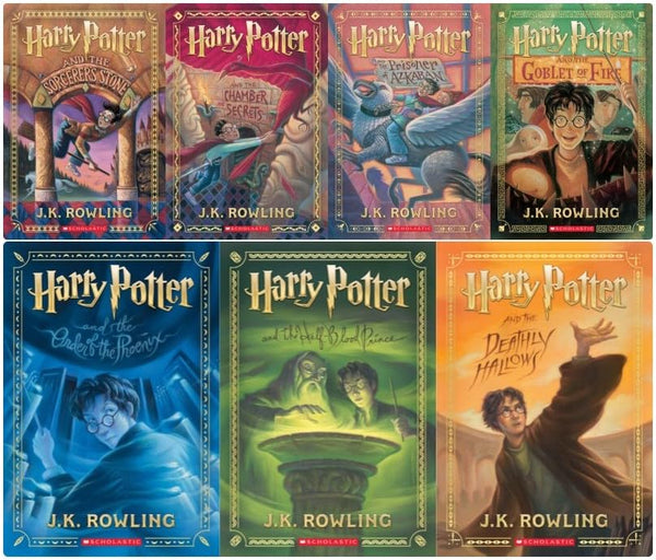 Harry Potter Libros The Complete Series (Volumes 1-7) Ingles USADO