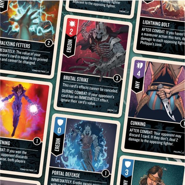 The Witcher Realms Fall, Juego de mesa, lucha y estrategia, 2 jug.