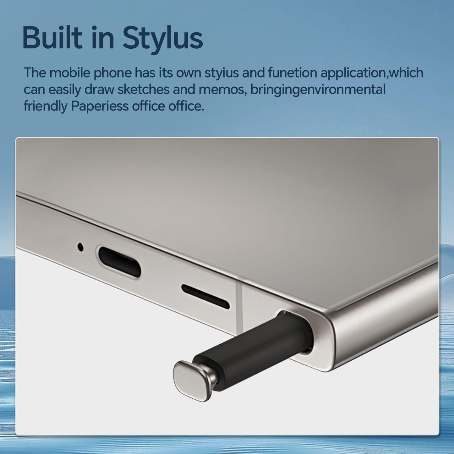 Smartphone desbloqueado, gen S25 Ultra 5G, 12+512GB. (NEGRO)