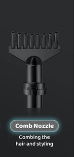 Secador de pelo para perros EGFKI, 5.2HP/3800W, 3 Boquillas.
