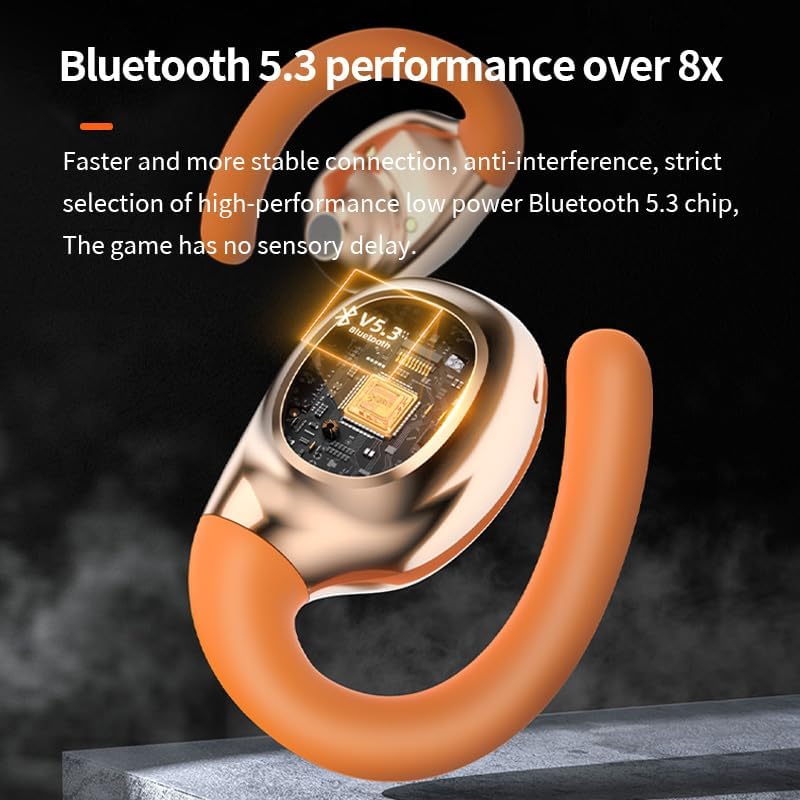 FOSENHL - Auriculares inalámbricos con cintas para los oídos.