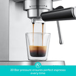 Cafetera Espresso CASABREWS CM5418, de Acero Inoxidable.(USADA)