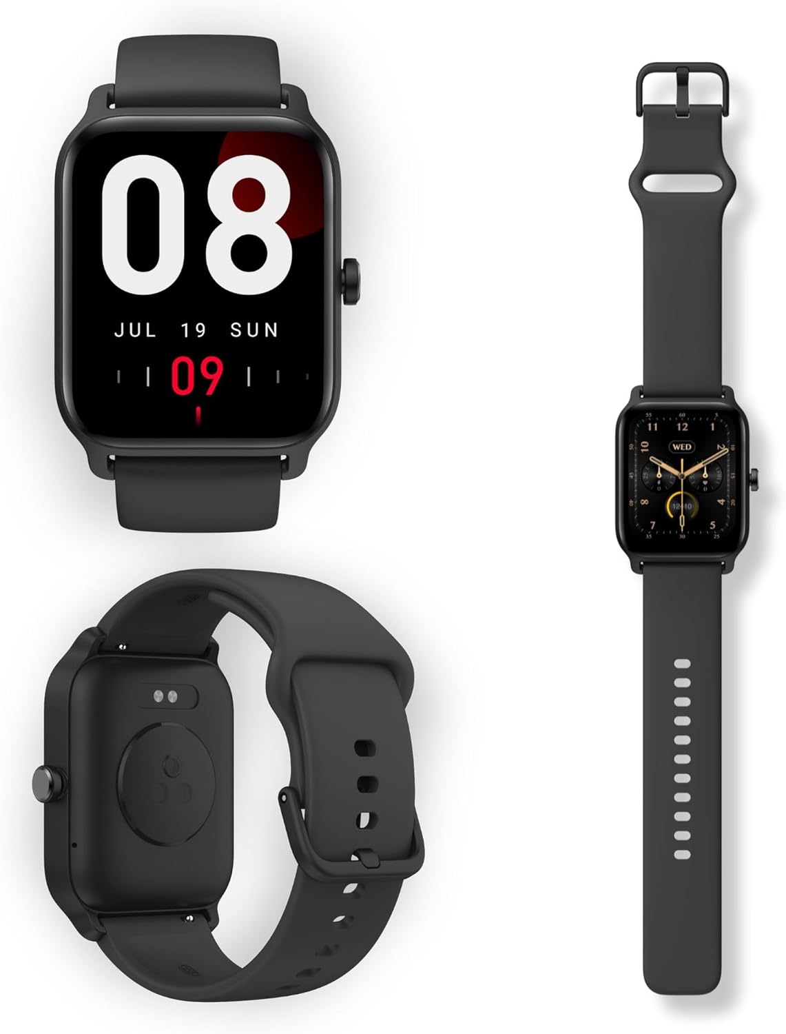 Reloj Inteligente Unisex, IP68 Alexa Integrado, Android iOS.