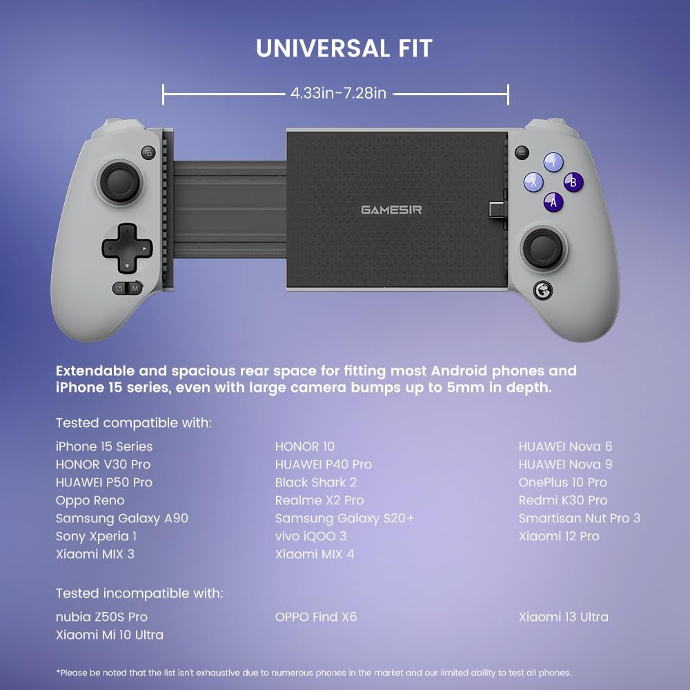 GameSir G8 Galileo - Controlador móvil tipo C.