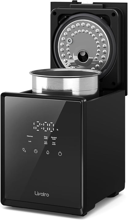 Humidificador de niebla cálida de acero inoxidable, Livatro, 3L.