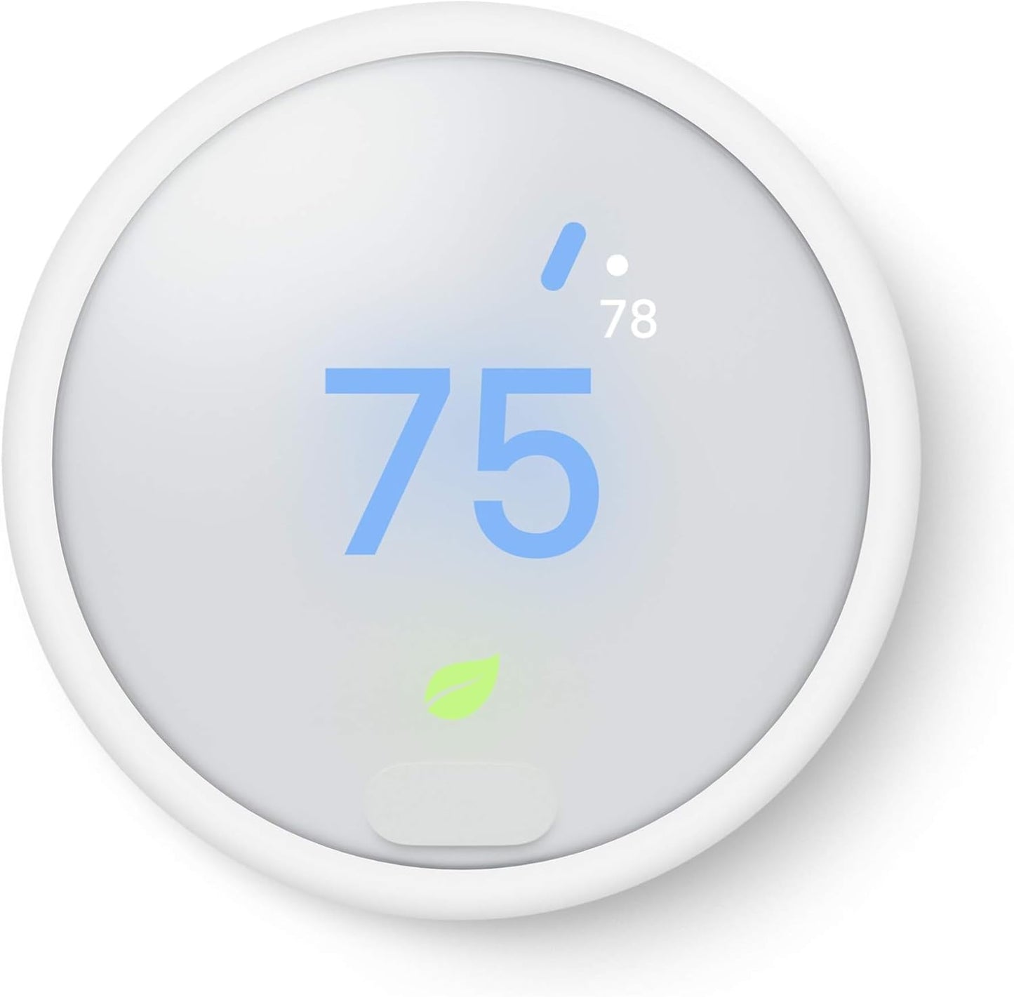 Google Nest Termostato E (Nueva Caja Sellada) - Termostato Inteligente Programable Blanco