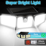 AmeriTop Luces solares para exteriores paquete 2 (USADO)