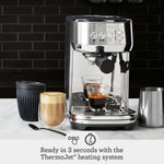 Máquina de café espresso Bambino Plus, Breville BS500, Stainless Steel