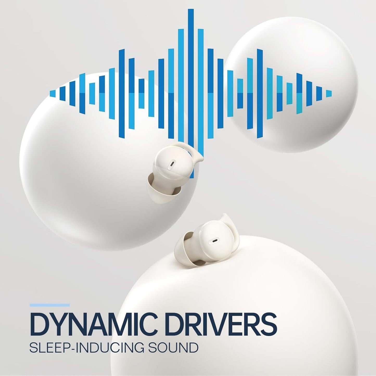 Hulaed - Auriculares invisibles para dormir.