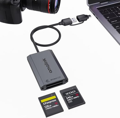 Lector Tarjetas CFexpress Tipo B XQD USB-C USB 3.2 amalink