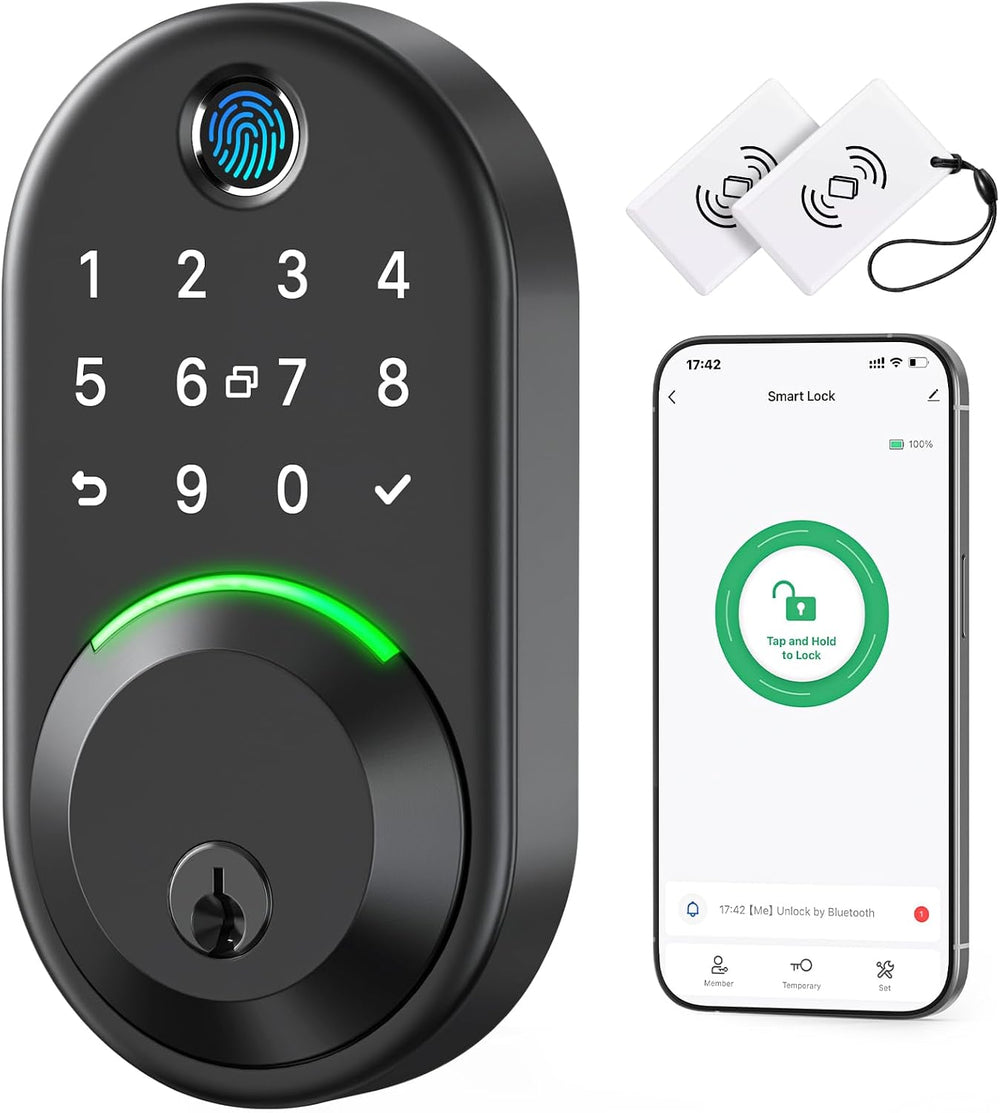 Cerradura Inteligente Yamiry YR02 Huella Teclado Código