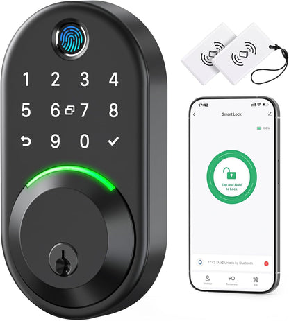 Cerradura Inteligente Yamiry YR02 Huella Teclado Código