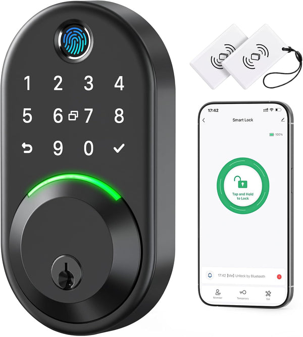 Cerradura Inteligente Yamiry YR02 Huella Teclado Código