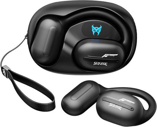 Auriculares inalámbricos inalámbricos Bluetooth 5.4 con ganchos para los oídos.