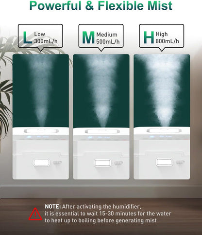 Humidificador, vapor caliente, acero inoxidable, MIFASOL (USADO).