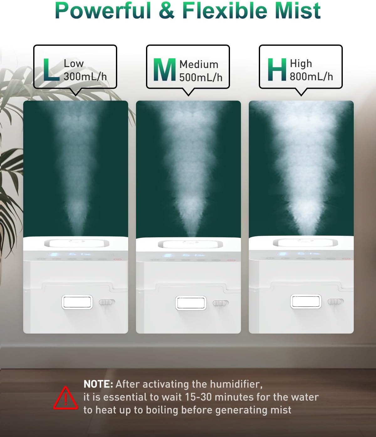 Humidificador, vapor caliente, acero inoxidable, MIFASOL.