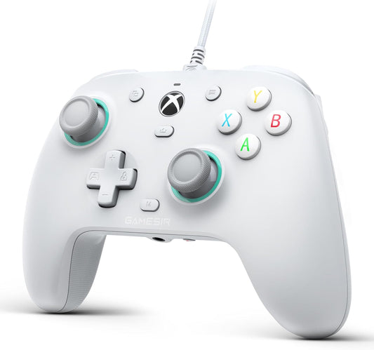 Mando Xbox con cable GameSir G7 SE con joysticks y gatillos.