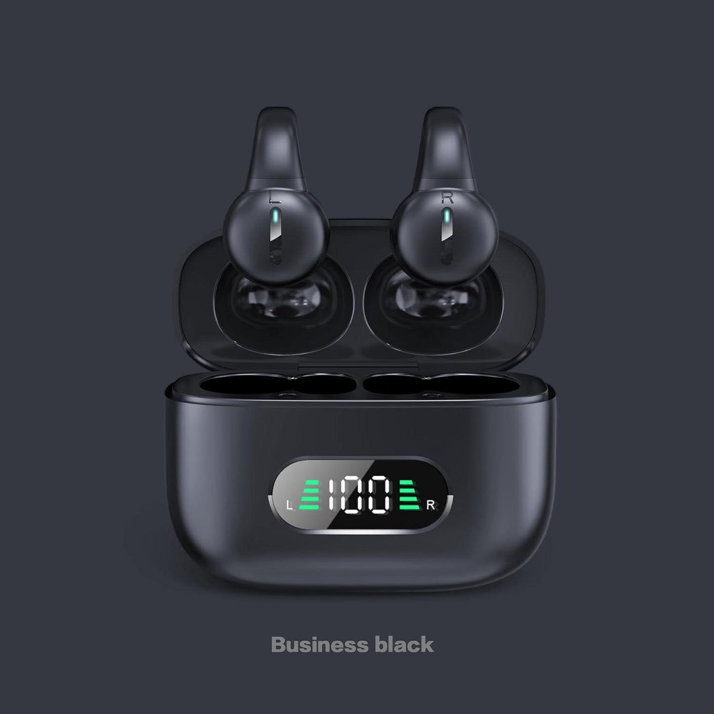 Auriculares inalámbricos Bluetooth clip conducción ósea oído abierto
