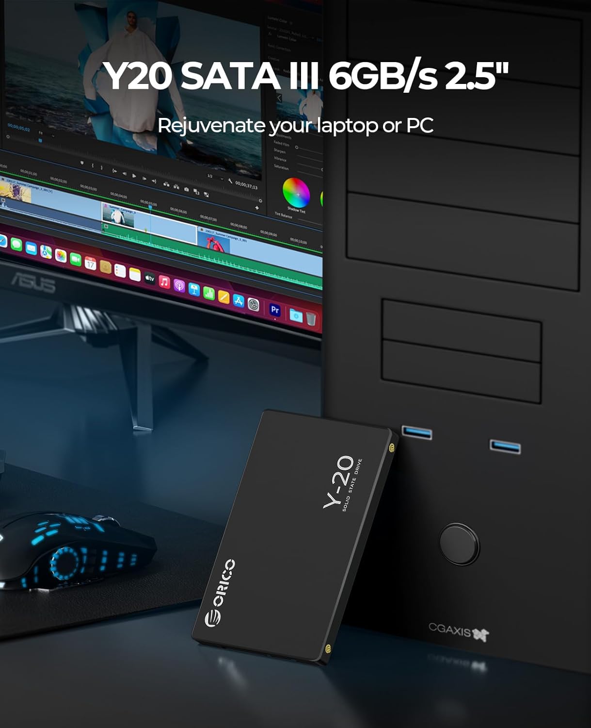 ORICO SATA SSD Unidad interna de estado sólido de 1 TB.