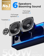 Barra De Sonido KEMIMOTO 6 Bocinas Para UTV  DETALLE