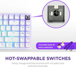 Teclado NZXT Function 2 Minitkl Óptico RGB Actuación Ajustable