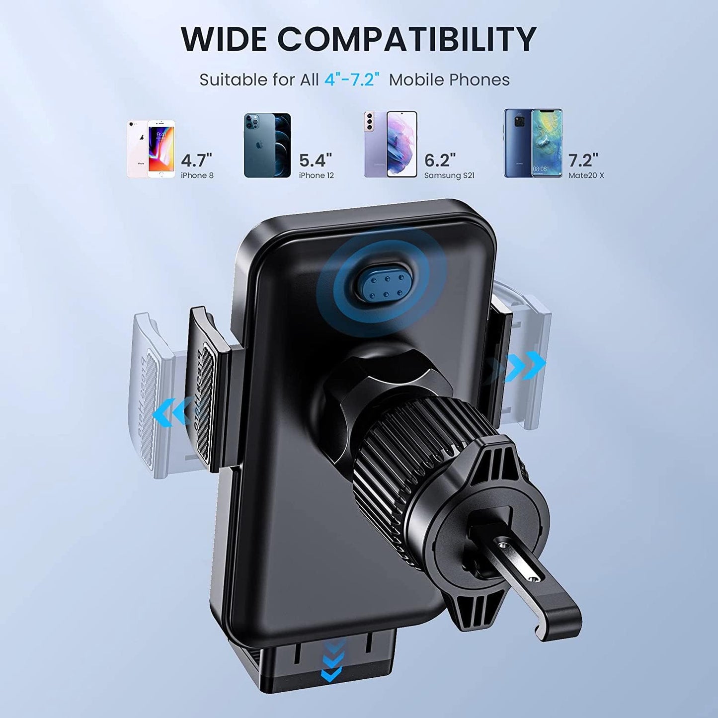 Soporte de teléfono para ventilación de automóvil.