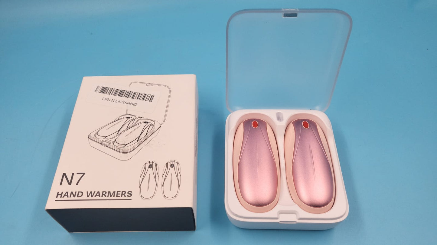 Calentadores de Manos Recargables con Estuche de Carga