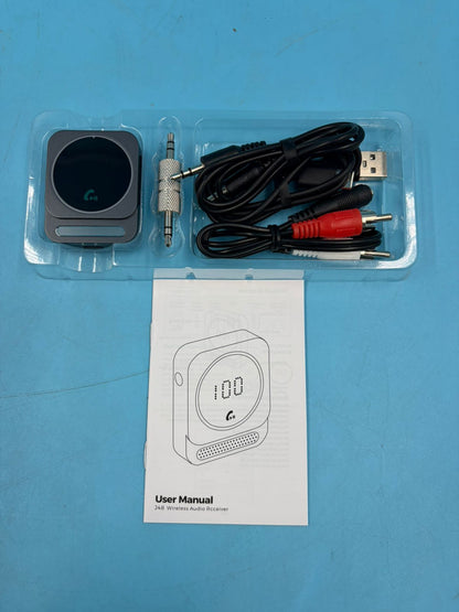 Adaptador auxiliar SONRU ANC para coche Gris