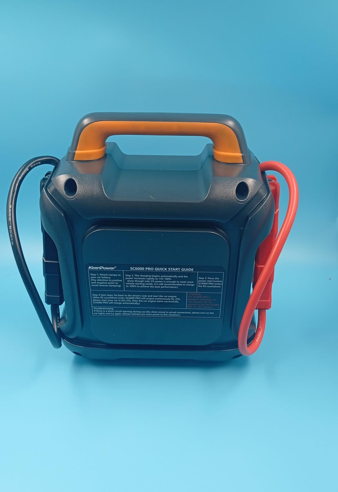 Arrancador de súper condensador de 6000A, para todos los autos.