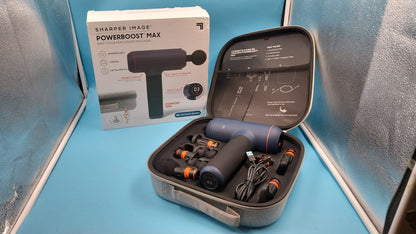 Pistola De Masaje Sharper Image Powerboost Max 6 Acces
