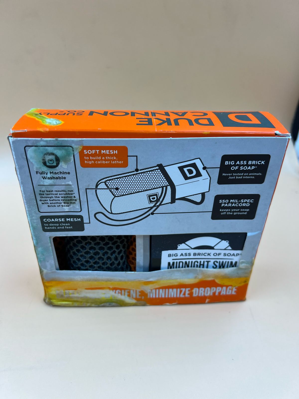 Jabón Duke Cannon Big Ass Brick CAJA DAÑADA