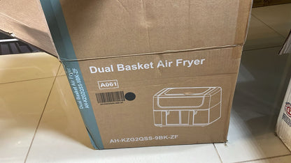 Freidora De Aire De Doble Cesta Preestablecida Digital 10 en 1