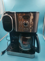 CUISINART Cafetera térmica de 10 tazas y cafetera de una sola reserva.