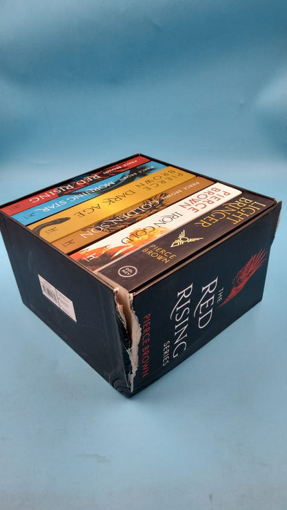 Red Rising Colección 6 Libros Pierce Brown Original DETALLE