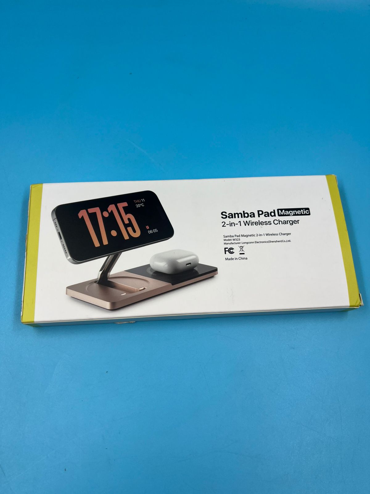 Estación de carga inalámbrica para iPhone y AirPods (USADO)