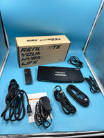 Interruptor KVM HDMI 4K a 60Hz 2 monitores 2 ordenadores,TESmart