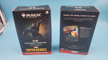 Magic The Gathering Marvel Wakanda Forever Commander 100