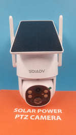Cámara Seguridad Solar Inalámbrica 2K Exterior Wifi
