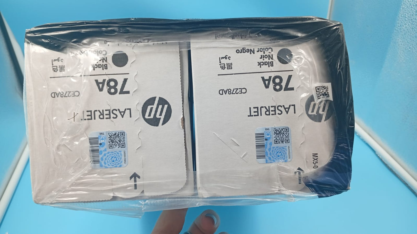 Pack de 2 cartuchos de tóner HP 78A Negro Laserjet Original CE278AD