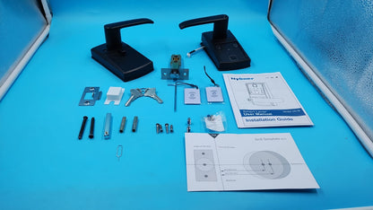 Cerradura inteligente con teclado Nyboer H01B, de huella dactilar
